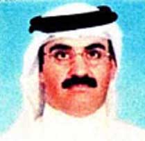 The photograph of Khalid Shaikh Mohammed on his 2001 US visa application.